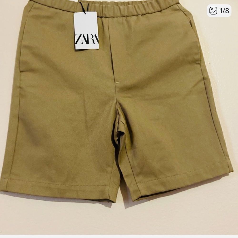 NWT Zara Fit Women’s Short Size S Tan Color